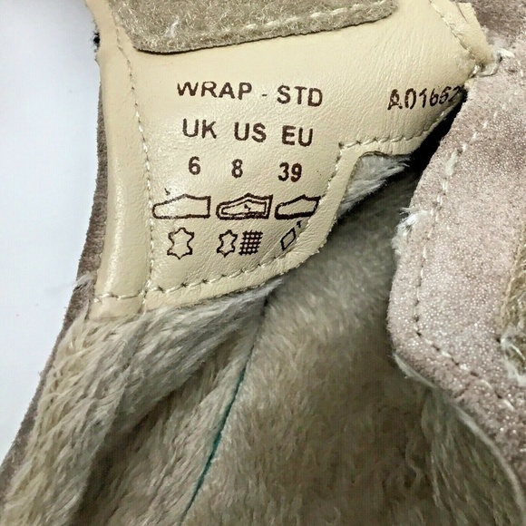 Hotter Comfort Concept~Wrap~Loafer~Suede~Fur Lined - Picture 7 of 8